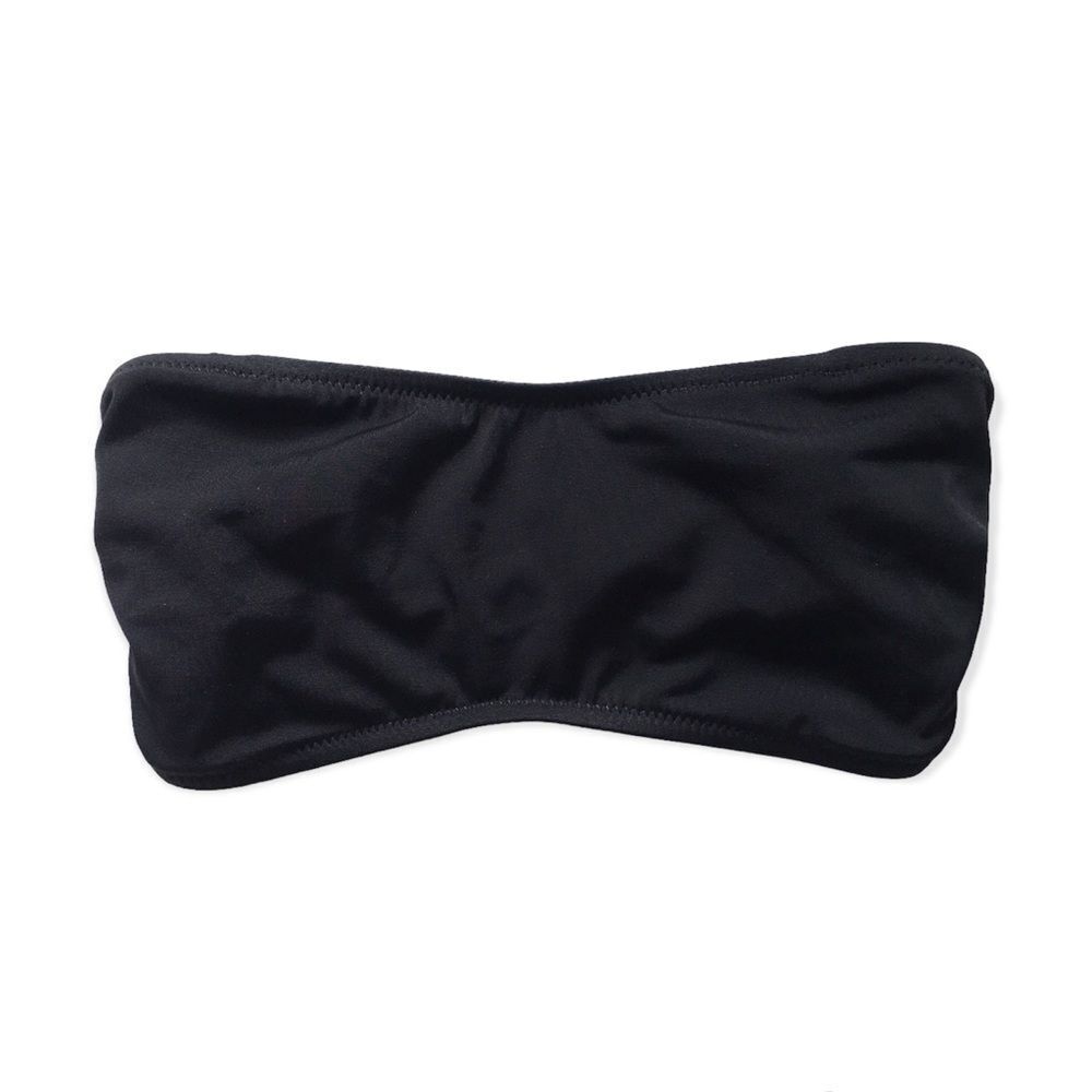 🔃JLO By Jennifer Lopez Black Strapless Bikini Swimsuit Top